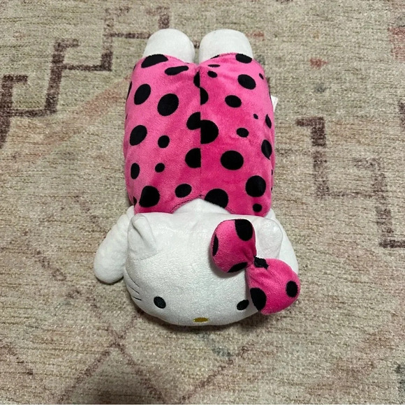 Hello Kitty pink and white flat plush Sanrio stuffed animal - Picture 12 of 16